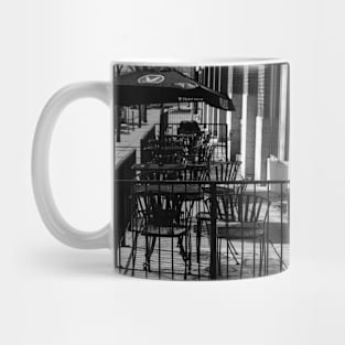 Outdoor cafe Mug